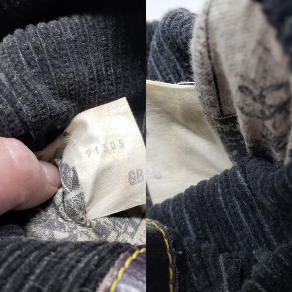 Vintage Leather Foldover Boots Pink Brown Tropical Beach  OOAK England Sz UK 6 - Picture 15 of 16